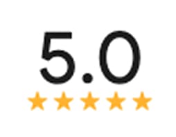 Googleレビュー評価星５つ